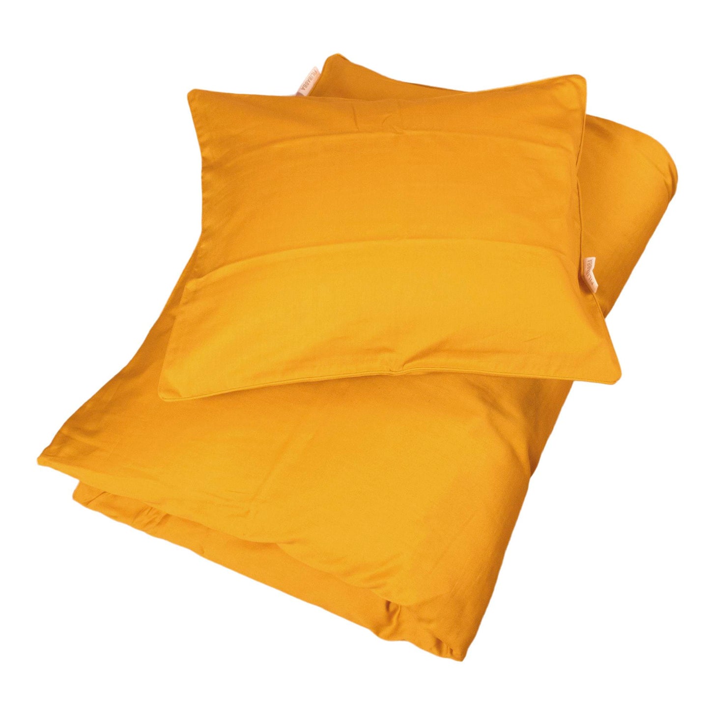 Økologisk JUNIOR sengetøj fra Filibabba - Golden mustard