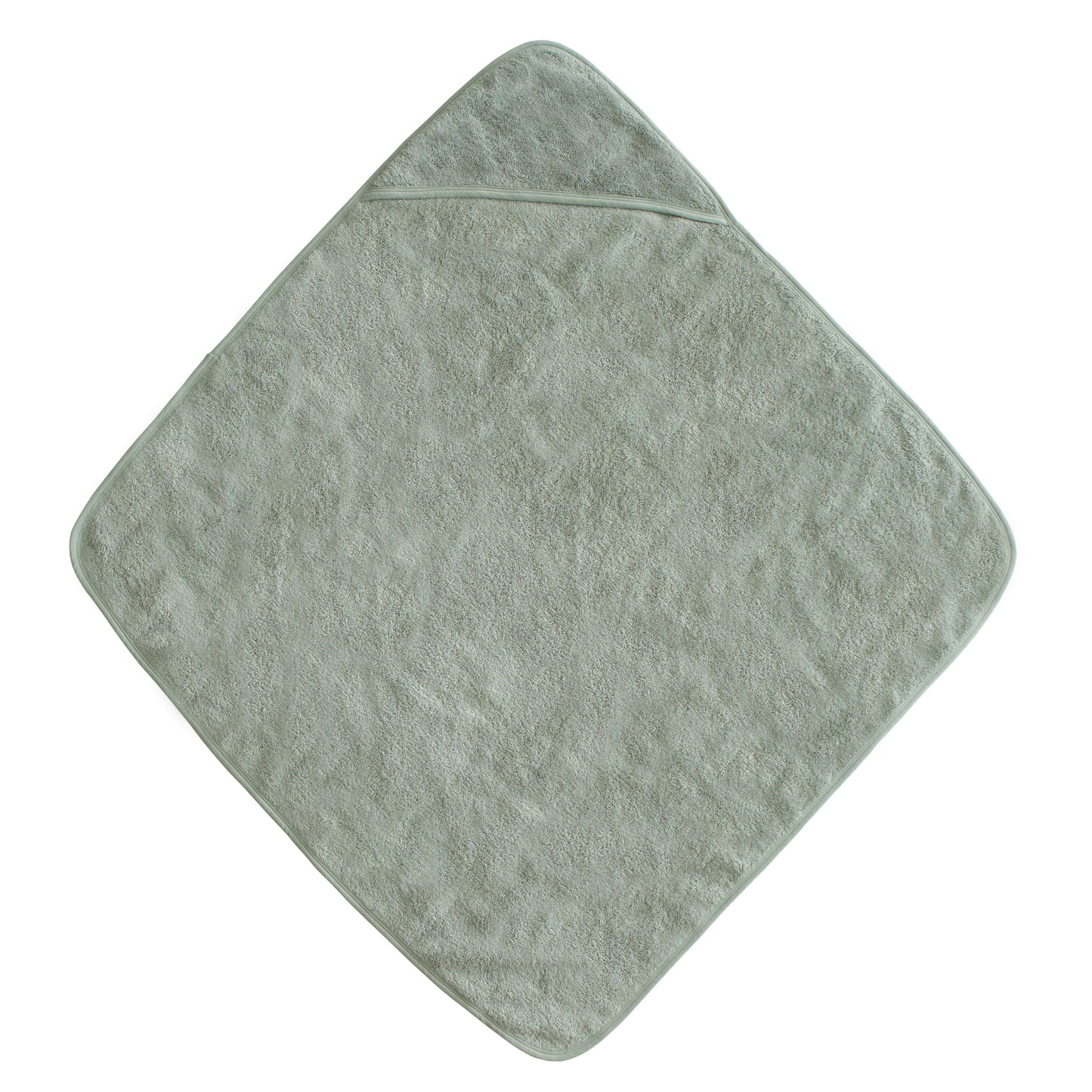 Økologisk håndklæde med hætte fra Mushie - grøn